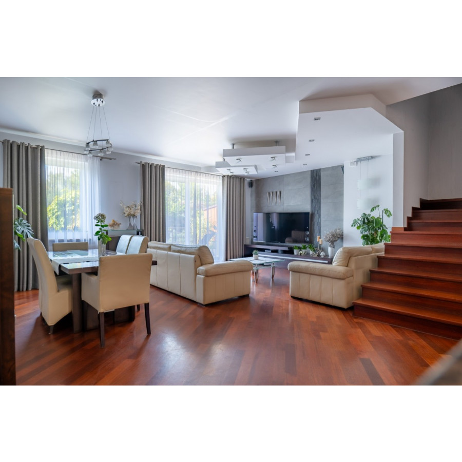 mazowieckie, Warszawa, Ursyn&oacute;w, Komfortowy dom rodzinny z tarasem i ogrodem