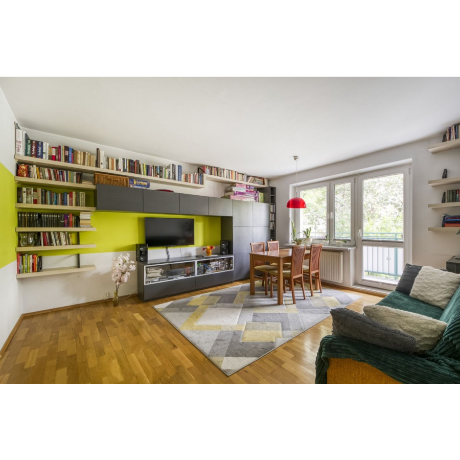 mazowieckie, Warszawa, Ursyn&oacute;w Imielin, Polinezyjska, cichy parter z podjazdem na zielonym osiedlu.