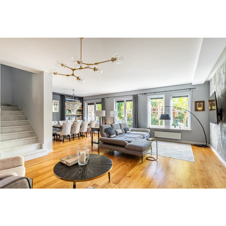 mazowieckie, Warszawa, Ursyn&oacute;w, Jagielska, Luksusowo wykończony dom, osiedle Wille Laguna