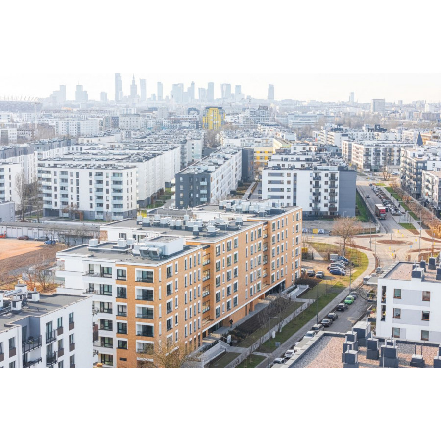 mazowieckie, Warszawa, Praga-Południe, Drwęcka, Słoneczne mieszkanie w inwestycji Złota Praga