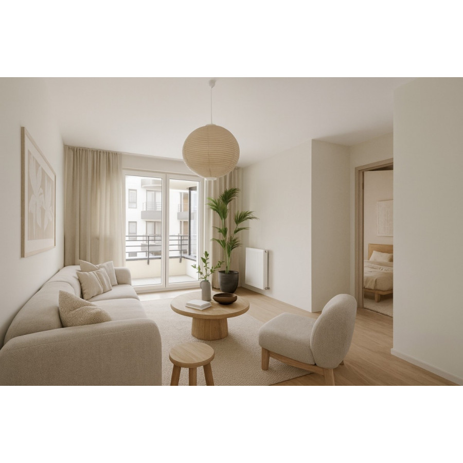 mazowieckie, Warszawa, Praga-Południe, Drwęcka, Słoneczne mieszkanie w inwestycji Złota Praga