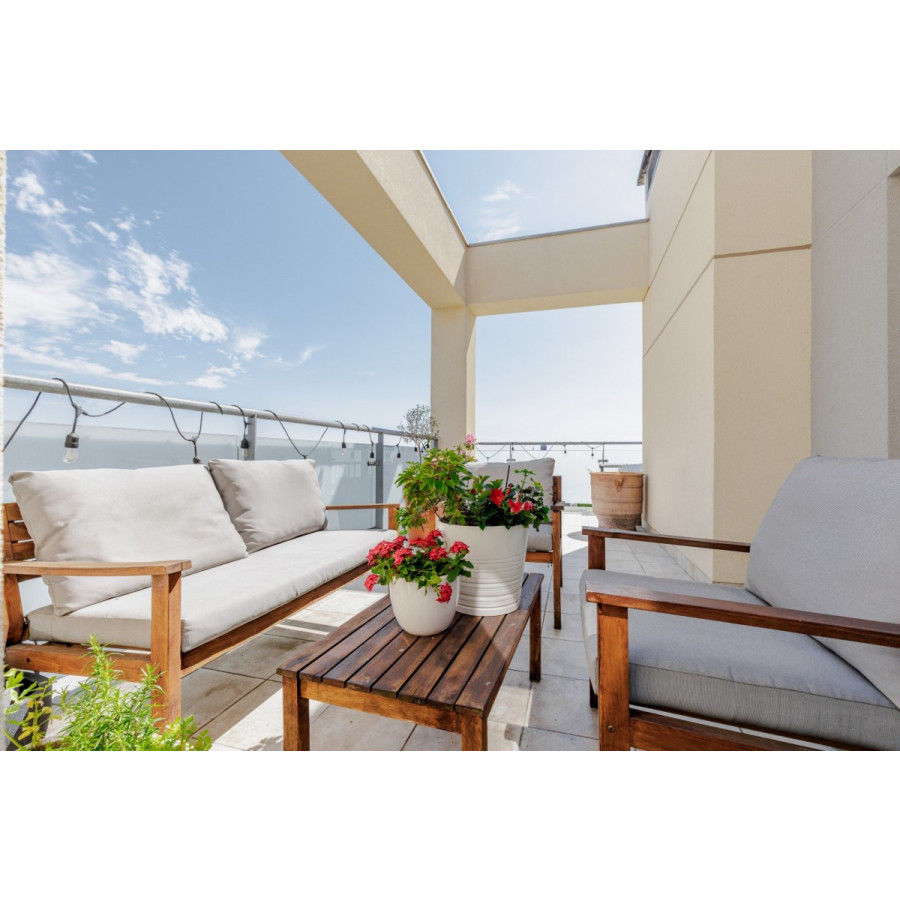 mazowieckie, Warszawa, Mokot&oacute;w, Wyględowska, Przestronny apartament z tarasem na Mokotowie