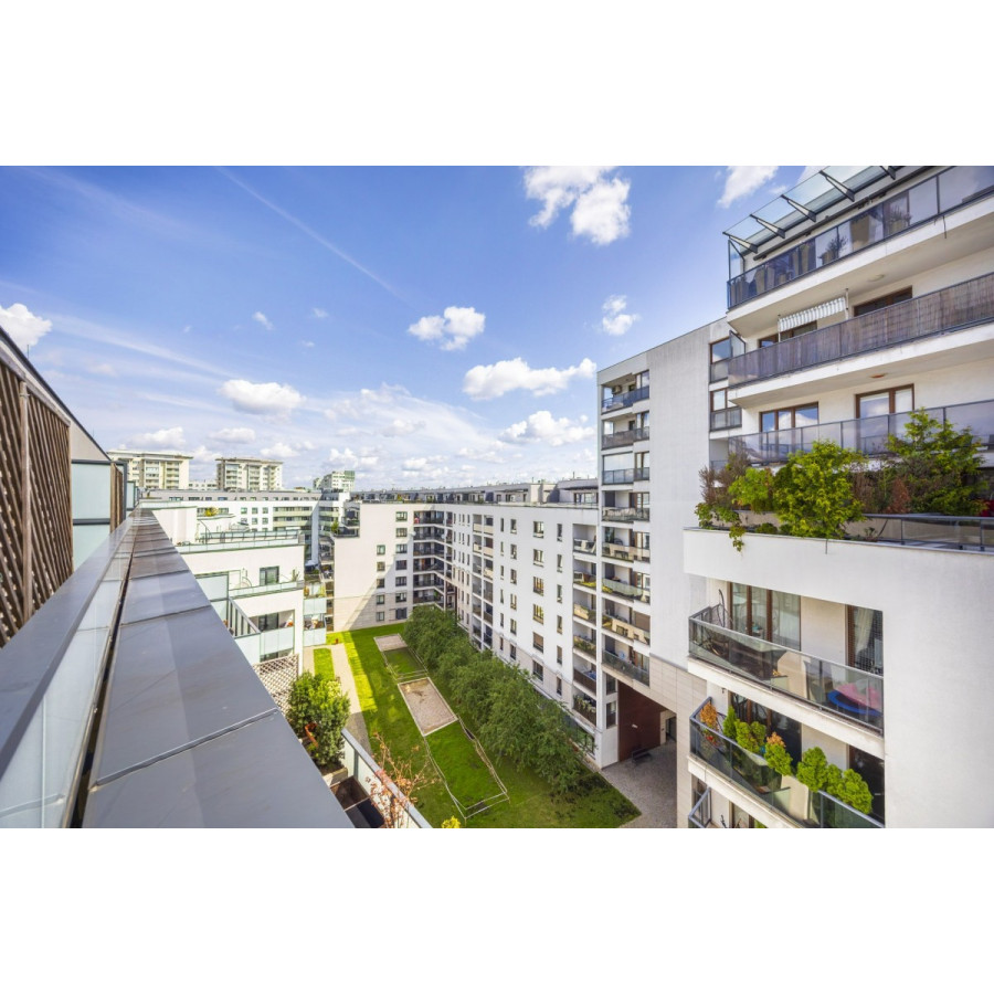 mazowieckie, Warszawa, Mokot&oacute;w Dolny, Aleja Gen. Władysława Sikorskiego, Dwupoziomowy Apartament | Mokot&oacute;w | Tarasy