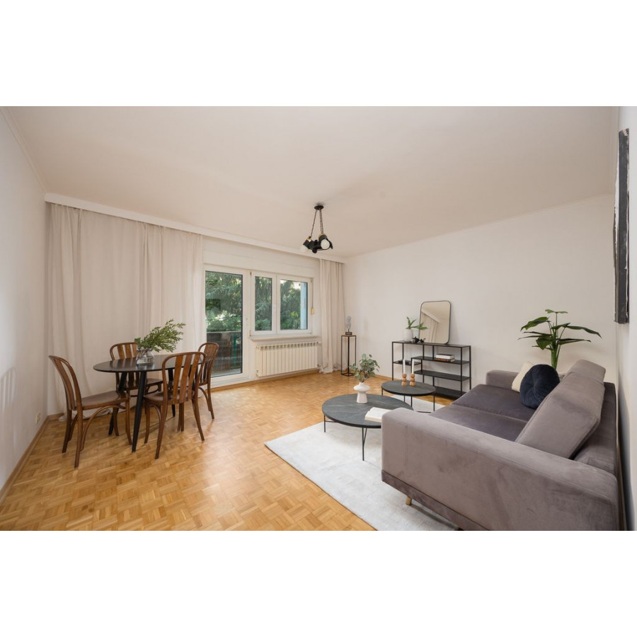 mazowieckie, Warszawa, Mokot&oacute;w, Zygmunta Modzelewskiego, Ogr&oacute;dek 28 mkw, zamknięte osiedle i osobna kuchnia