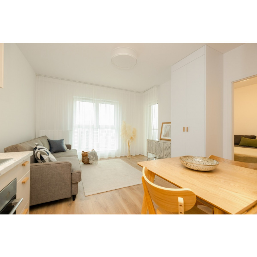 mazowieckie, powiat Warszawa, Warszawa, Bokserska, Dwupokojowe mieszkanie z loggią