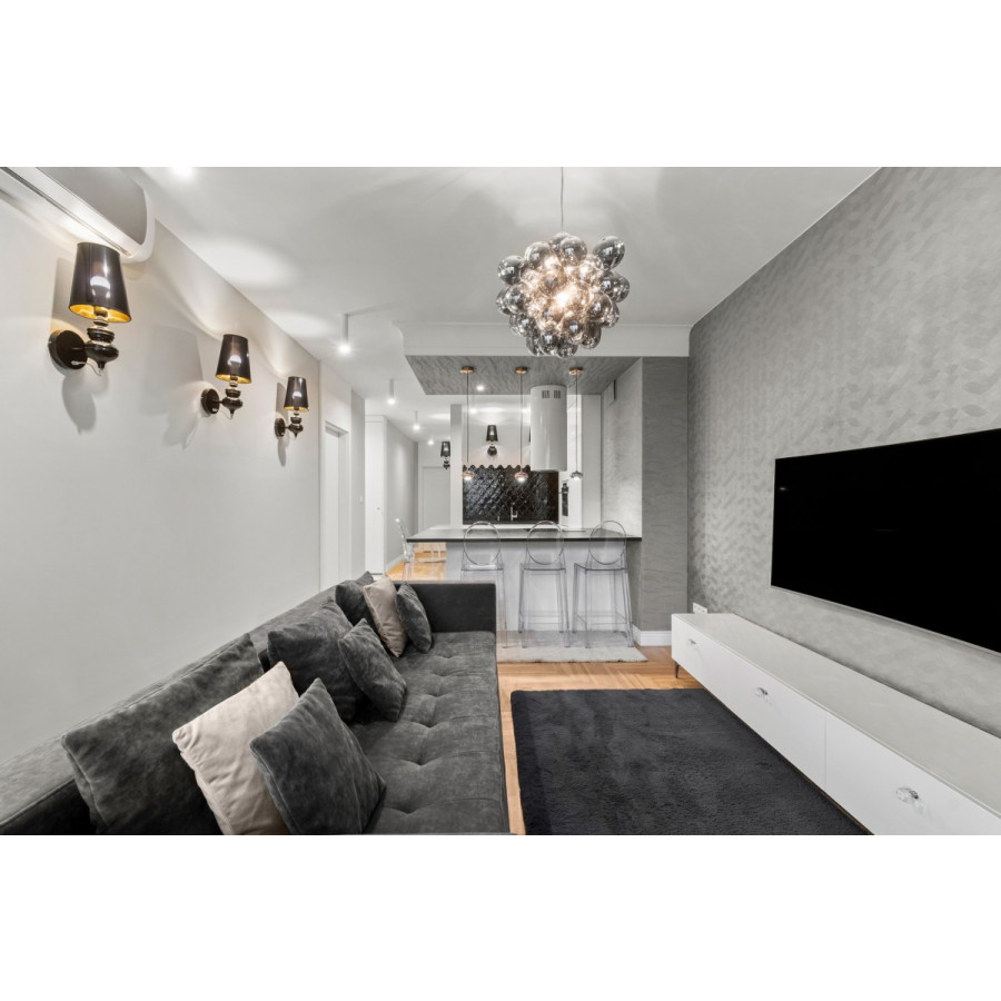 mazowieckie, Warszawa, Mokot&oacute;w Stegny, Aleja Gen. Władysława Sikorskiego, Nowoczesne mieszkanie na wynajem na Mokotowie