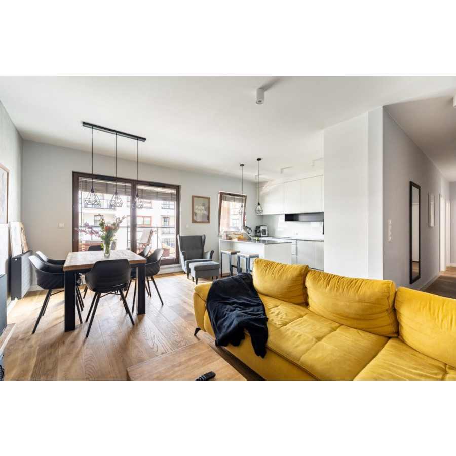 mazowieckie, Warszawa, Wilan&oacute;w, Aleja Rzeczypospolitej, Przestronny apartament w Wilanowie | duża loggia