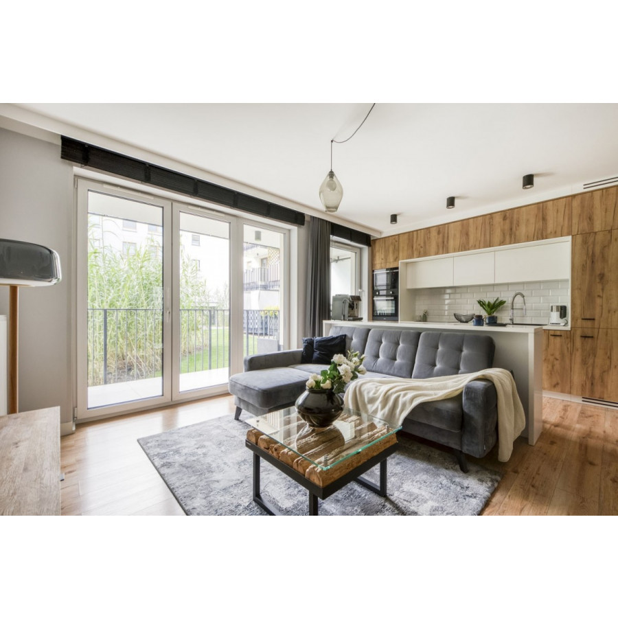 mazowieckie, Warszawa, Białołęka, Ku Rzece, Pięknie urządzone 3 pokoje, balkon, garaż i boks