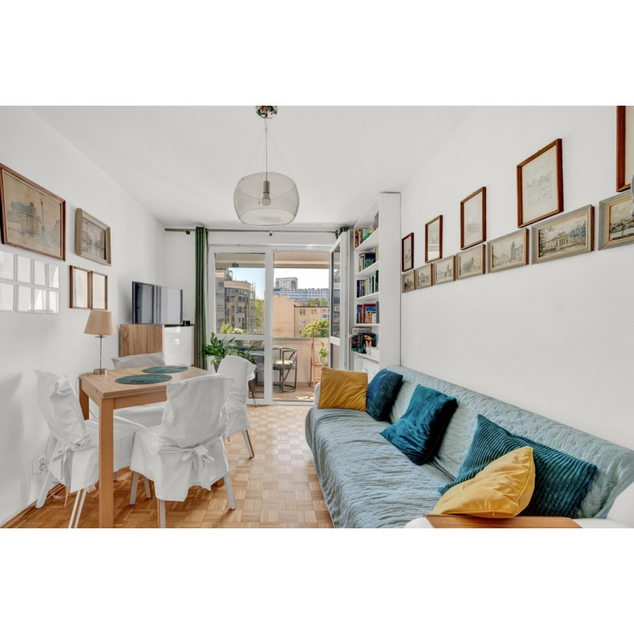 mazowieckie, Warszawa, Śr&oacute;dmieście Powiśle, Dobra, 3-pokojowe mieszkanie z 2 balkonami na Powiślu