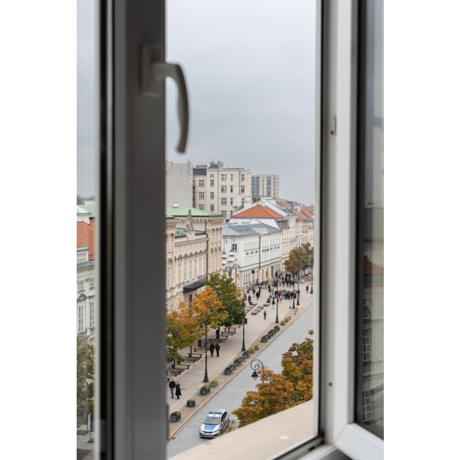 mazowieckie, Warszawa, Śr&oacute;dmieście, Kr&oacute;lewska, Plac Piłsudskiego | wyjątkowy widok | parking