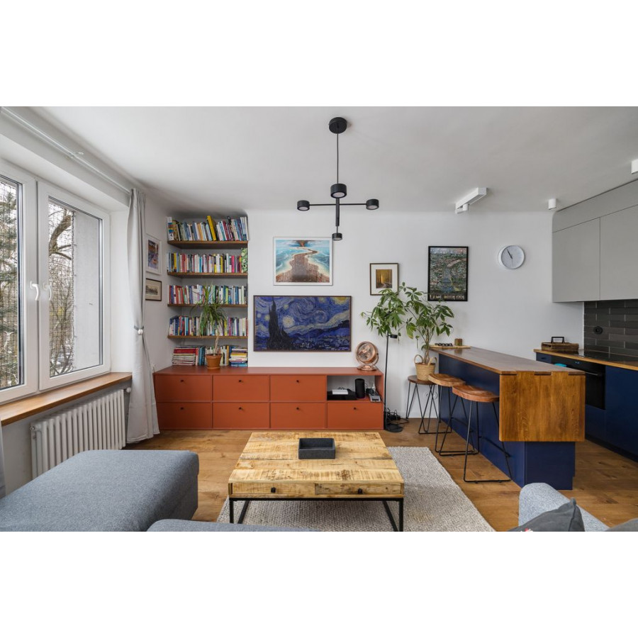 mazowieckie, Warszawa, Wola, Ks. Jana Sitnika, Stylowe mieszkanie z widokiem na park przy Metrze!