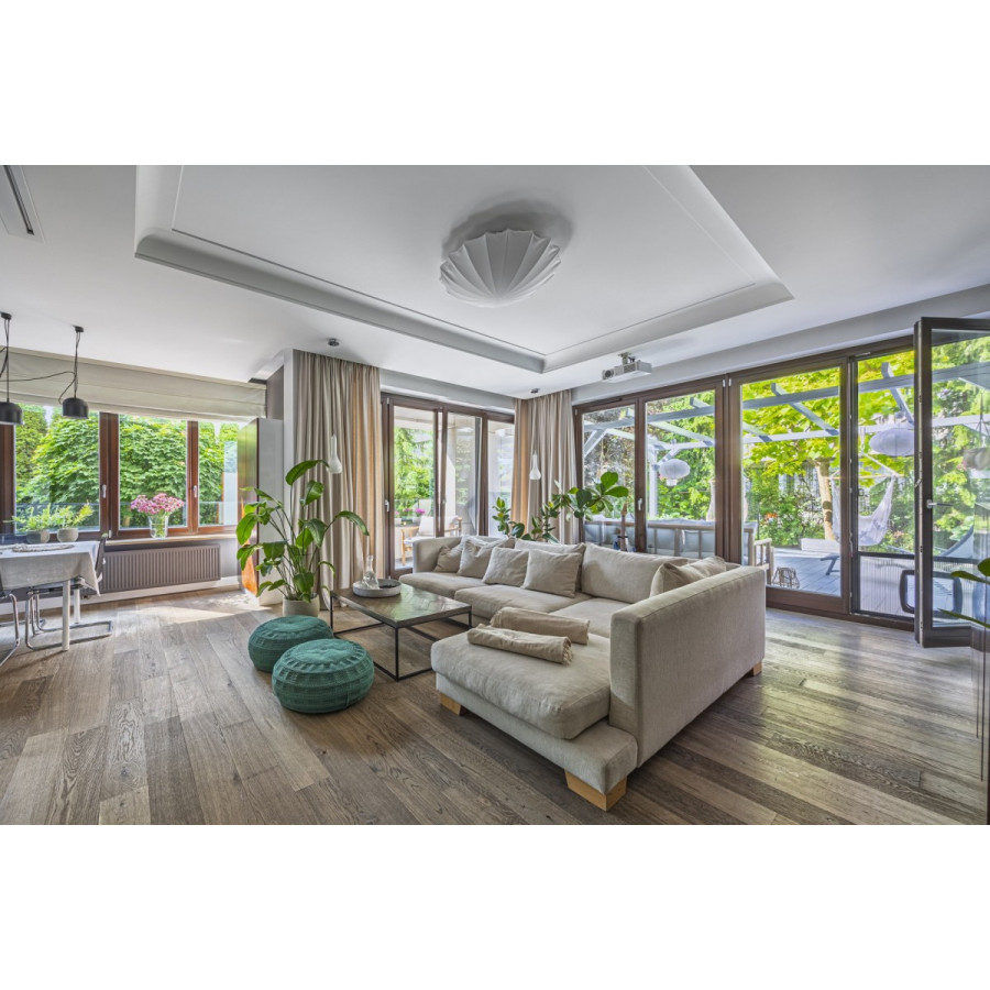 mazowieckie, Warszawa, Wilan&oacute;w Zawady, Bruzdowa, Apartament z ogrodem 161 m2 | 2 miejsca postojowe