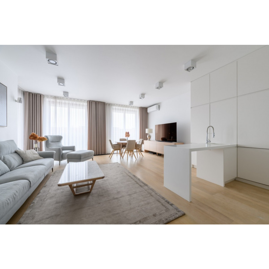 mazowieckie, Warszawa, Śr&oacute;dmieście Powiśle, Wybrzeże Kościuszkowskie, Nowoczesny apartament z widokiem na Wisłę|Powiśle